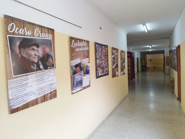 Exposición sobre Marcos Ana Hacia mis libres años en el IES de Fabero